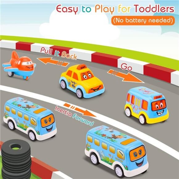 Carrier Truck Toddler Toys Car: Transport Toy for 1 2 3 4 Year Old Boys Girls - Picture 5 of 7